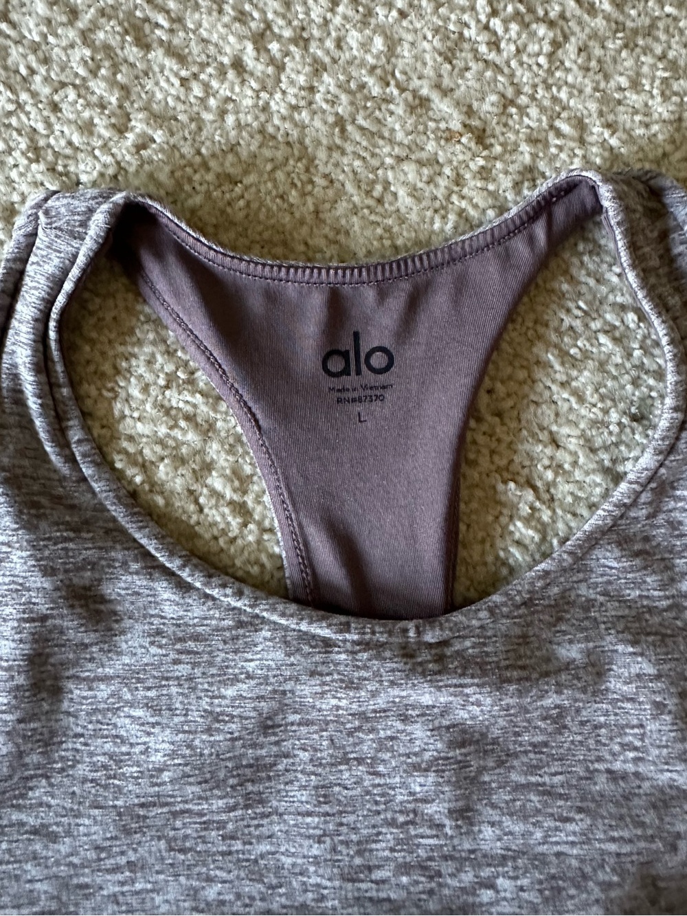ALO Yoga RacerbackSports Bra - Picture 2 of 4